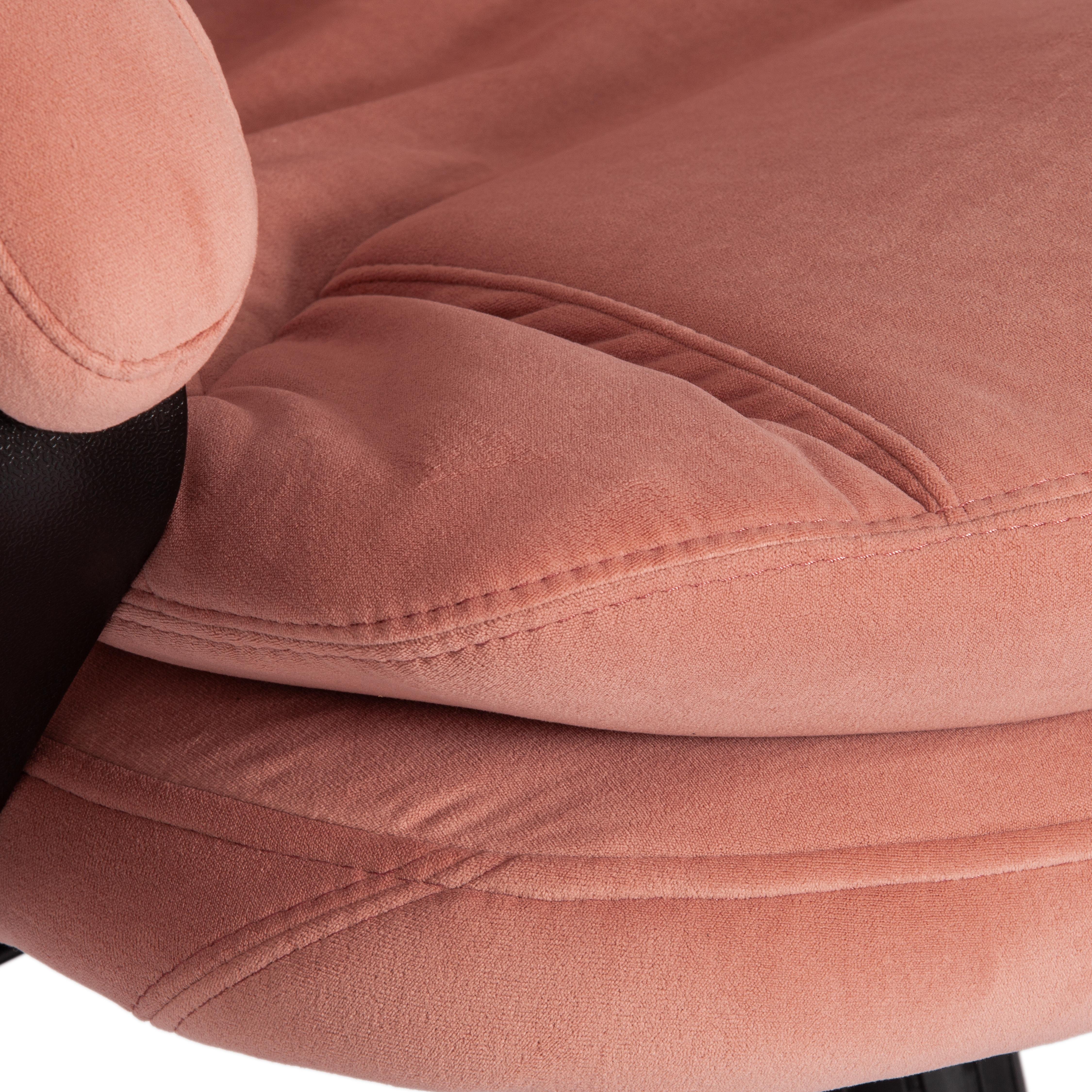 Компьютерное кресло TETCHAIR Комфорт Лт флок розовый - фото 11