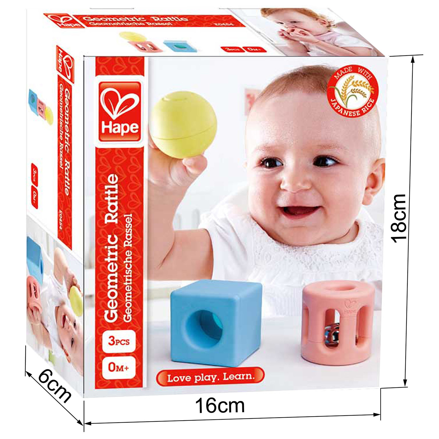 Игрушка Hape погремушка Улыбка - фото 7