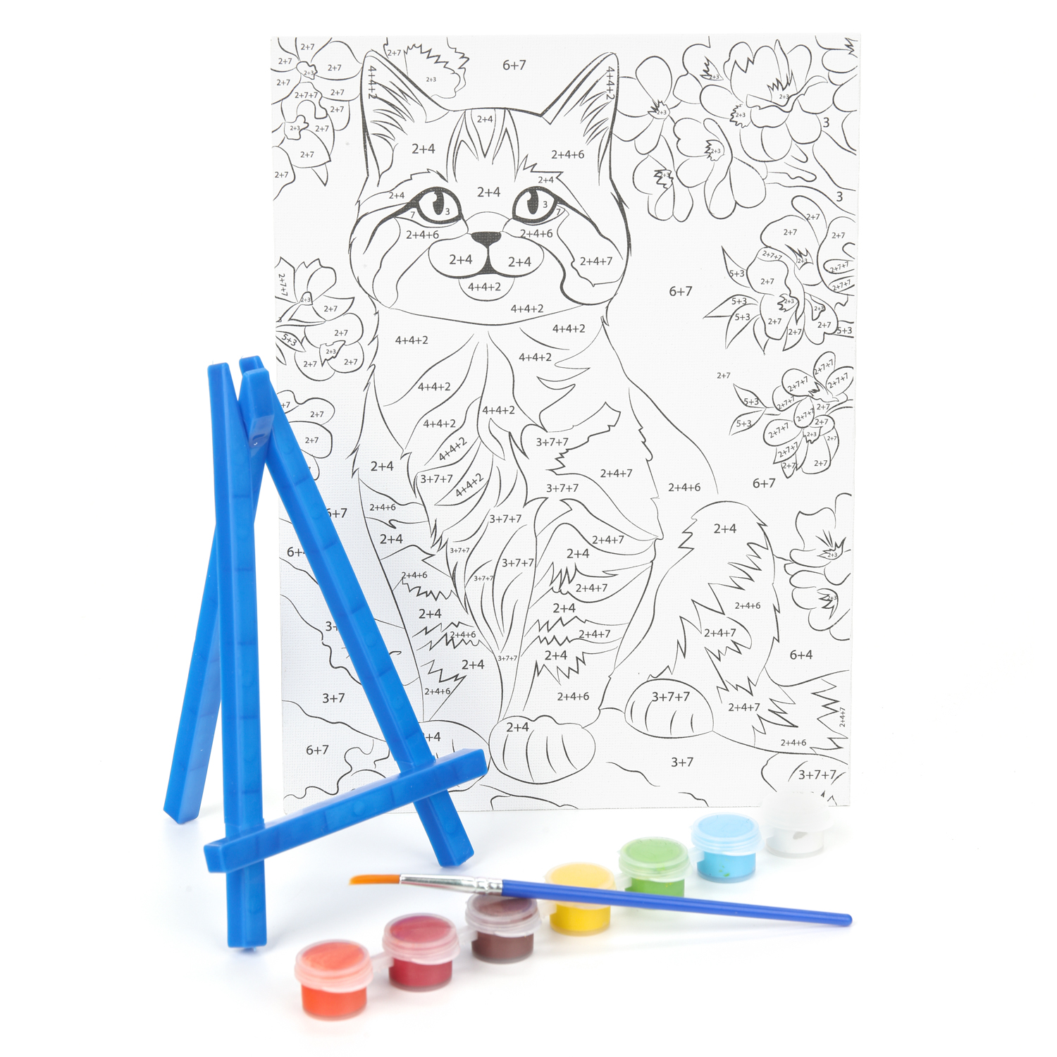 Картина по номерам Multiart Котик - фото 2