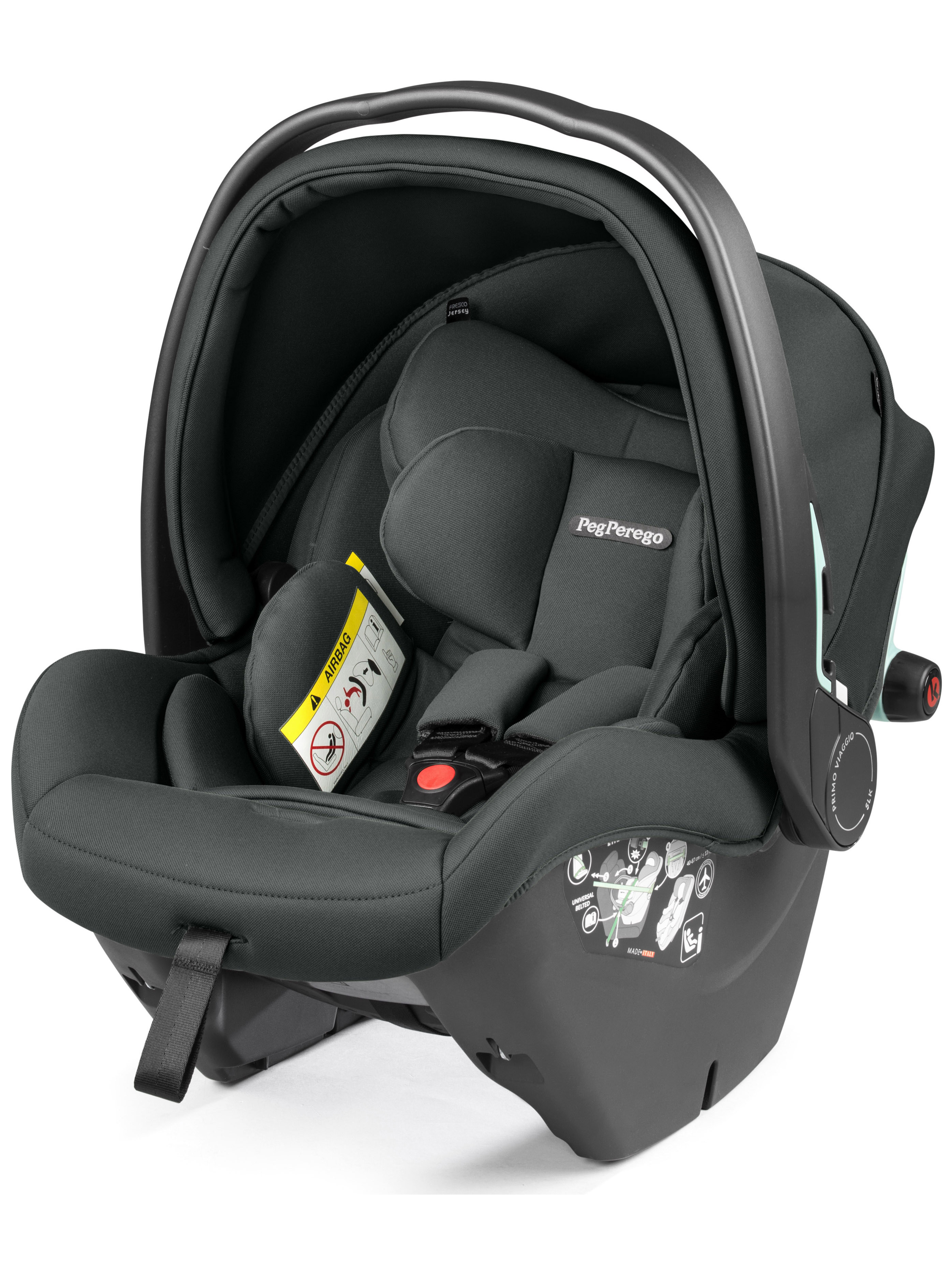 Автокресло Peg-Perego SLK 0 (0 -13 кг) зеленый - фото 18