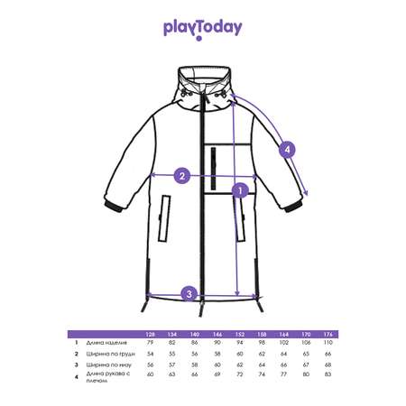 Пальто PlayToday