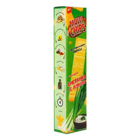 Чипсы Multichips 50г сметана и лук
