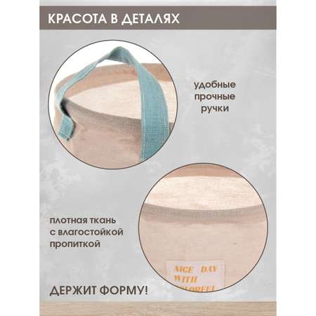 Корзина для игрушек Amico органайзер для хранения 21х14 см
