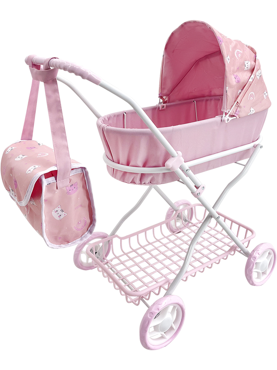 Коляска-люлька для кукол MELOBO 9325-PF - фото 1