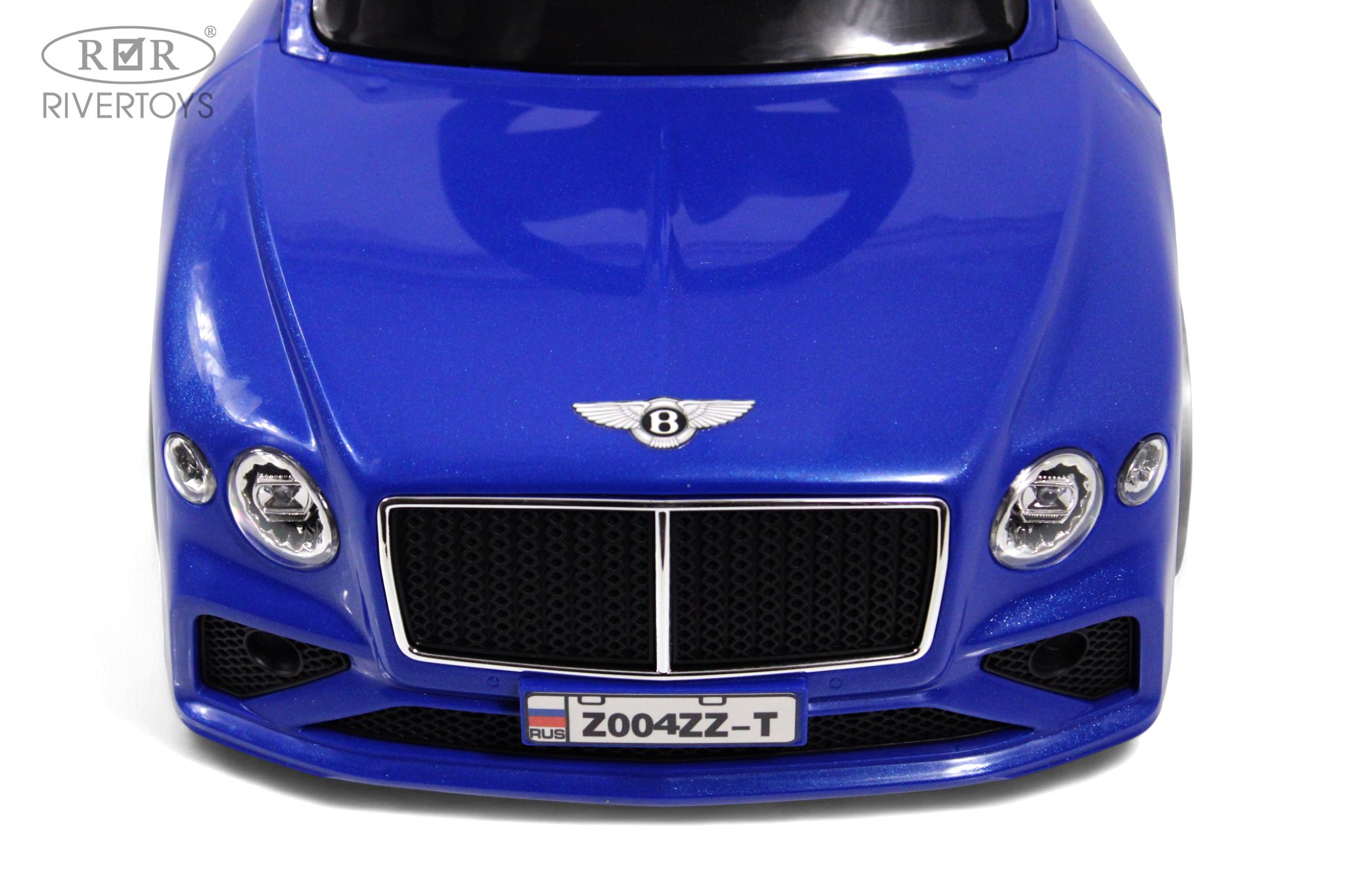 Каталка RIVERTOYS Z004ZZ-T-BLUE синий - фото 3