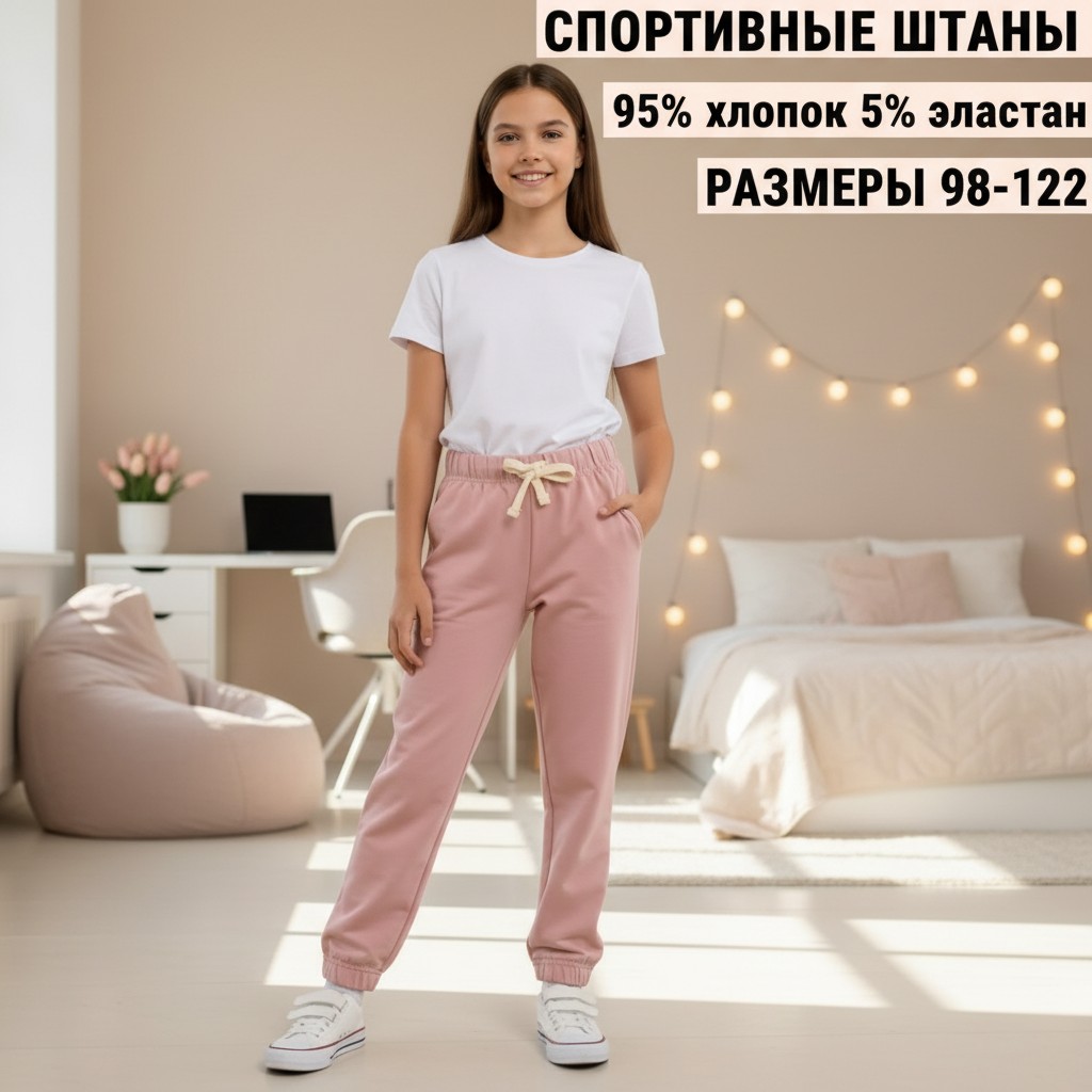 Брюки спортивные SoloWay SW6044 - фото 2