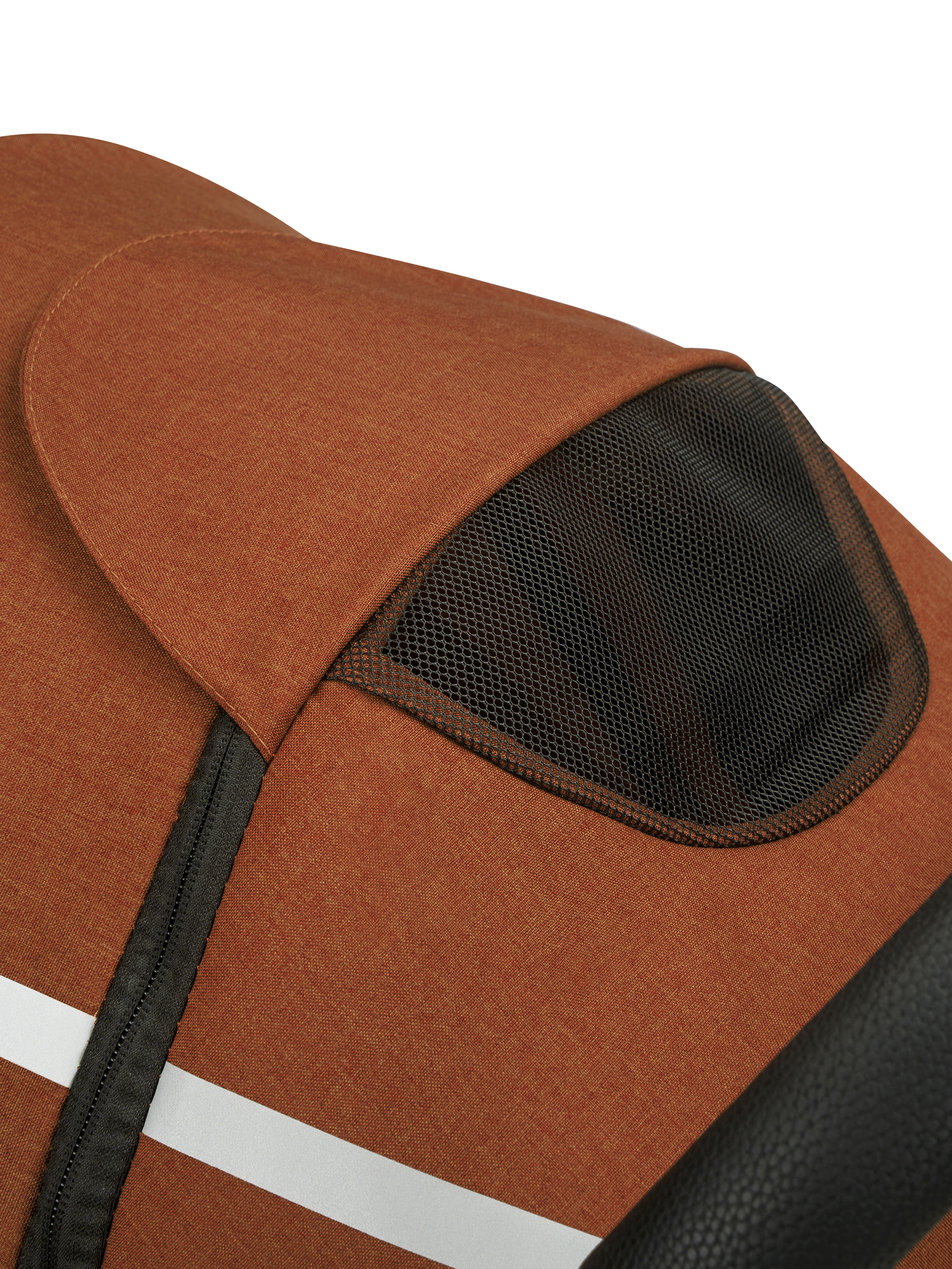 Коляска прогулочная Indigo Mega терракот - фото 17