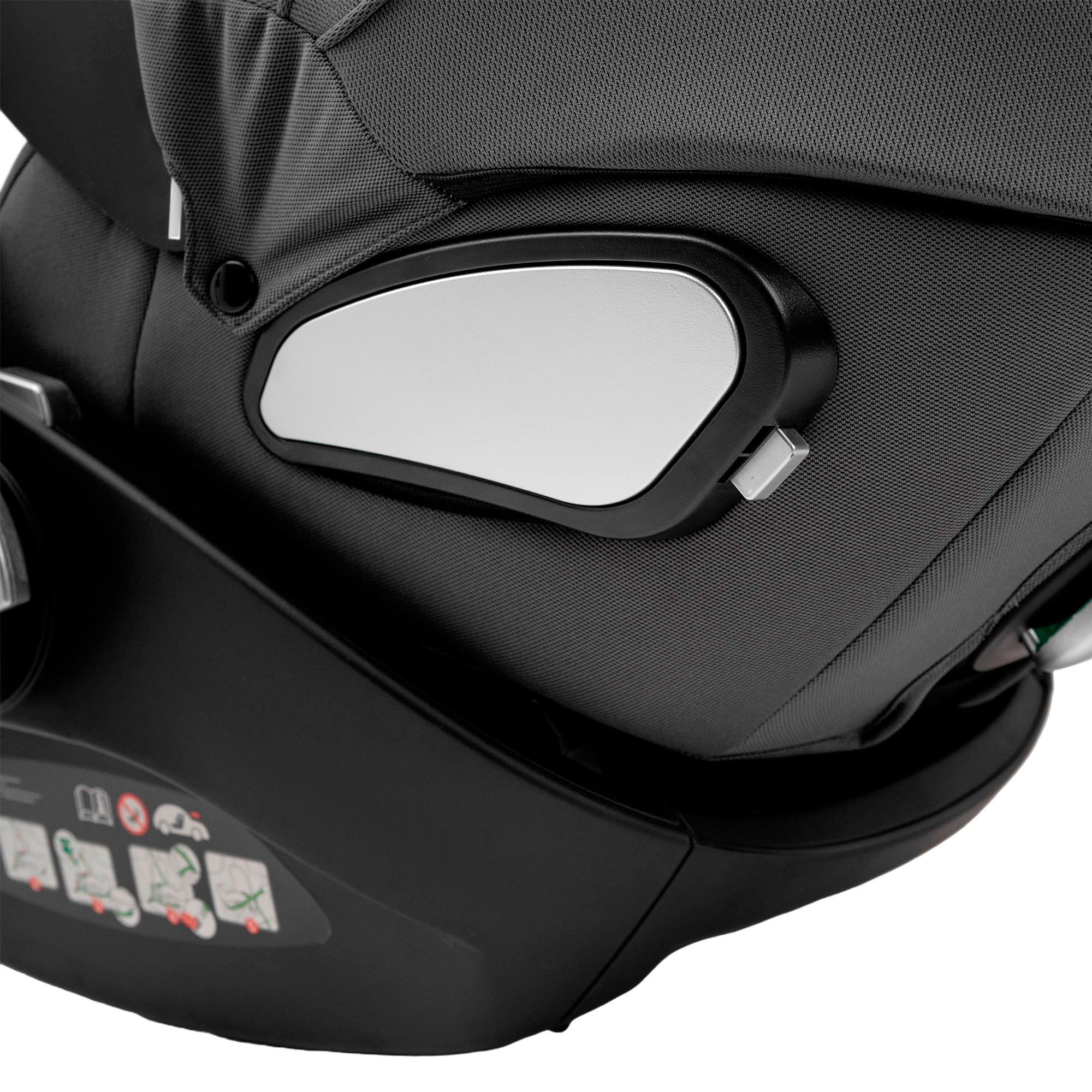 Автокресло Sweet Baby Premier WG06 Pro Grey 0 (0 -13 кг) серый - фото 20