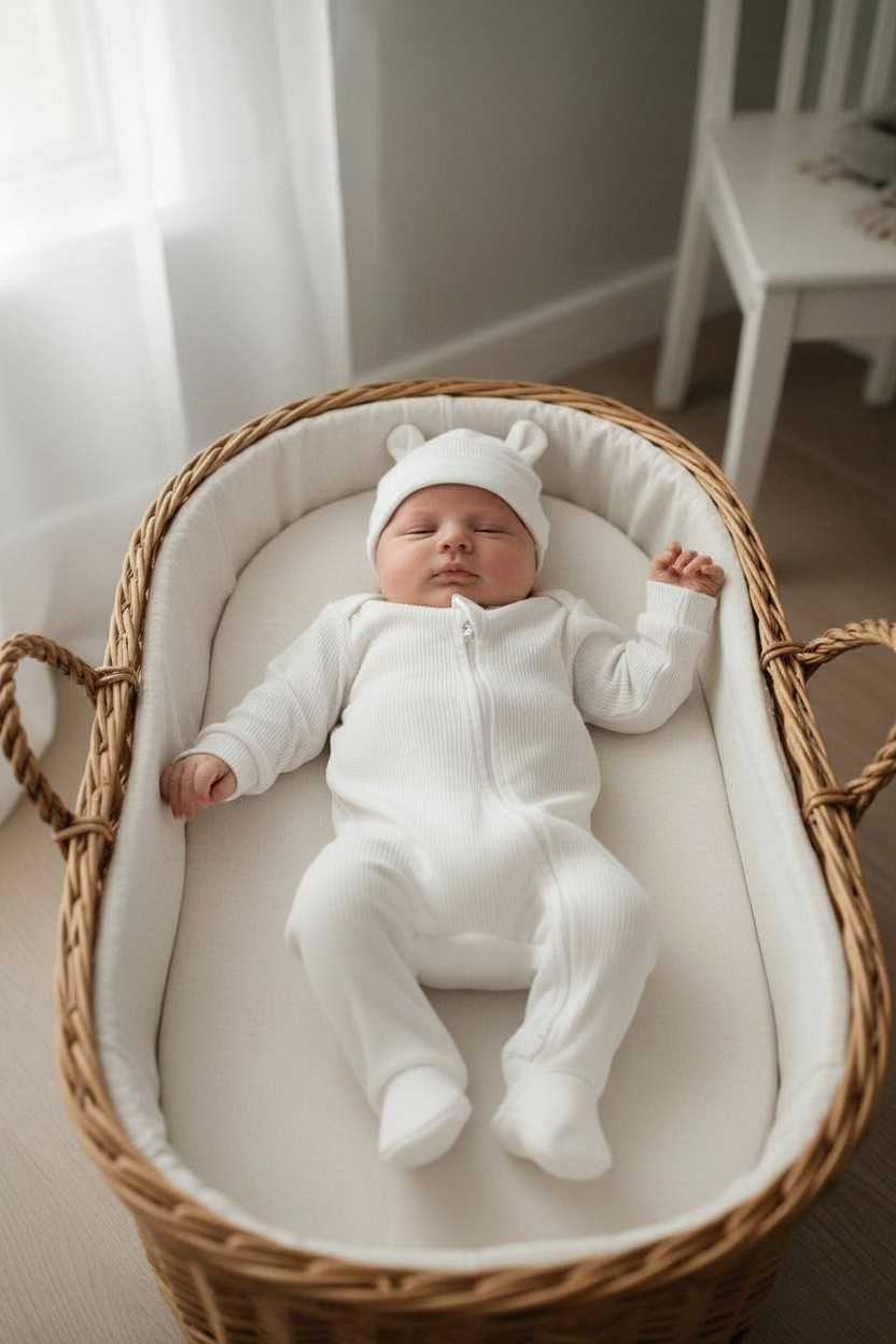 Изображение товара Комбинезон и шапочка Bunnyphant 74 хлопковый легкий французский кашкорсе