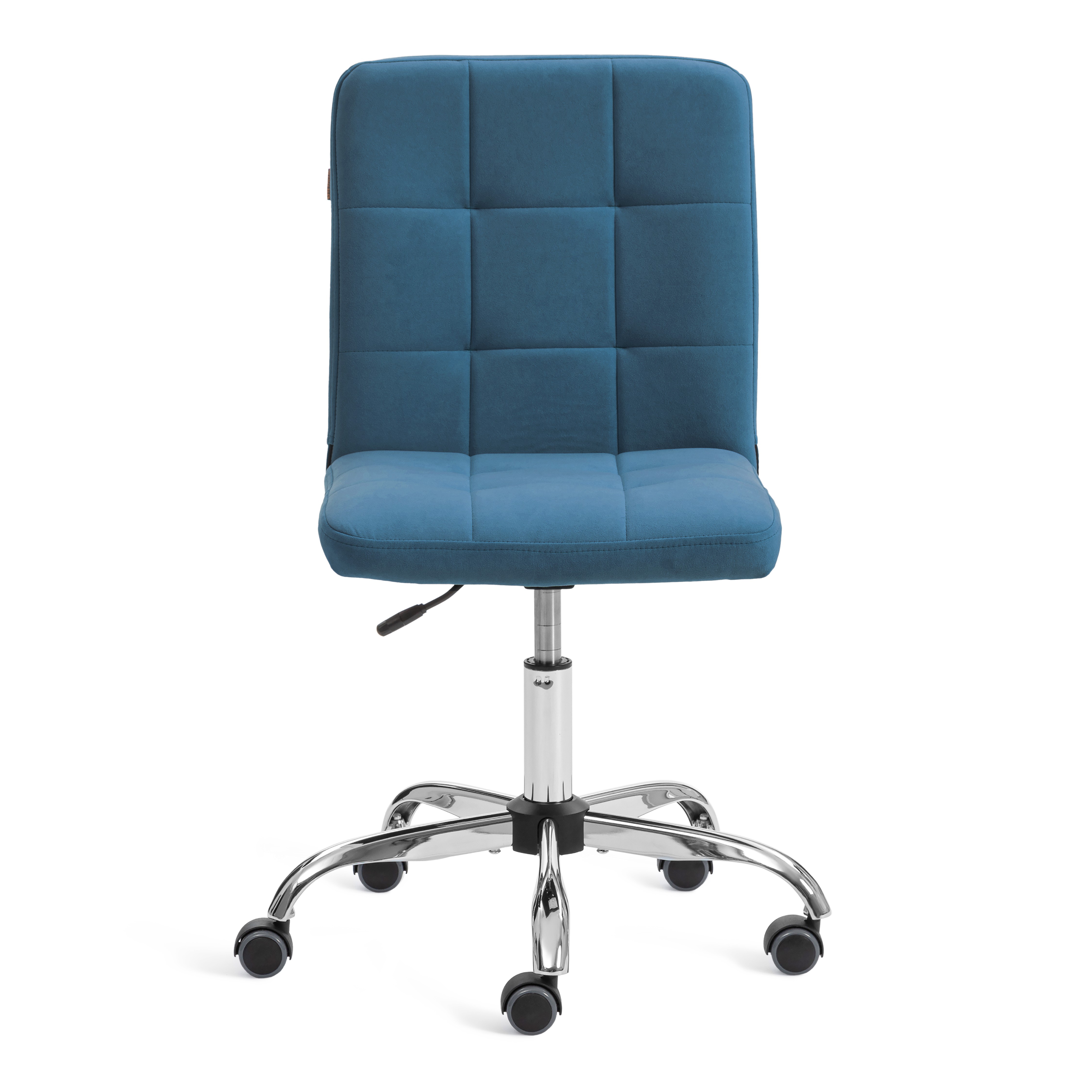 Компьютерное кресло TETCHAIR Фиеста велюр синий - фото 6