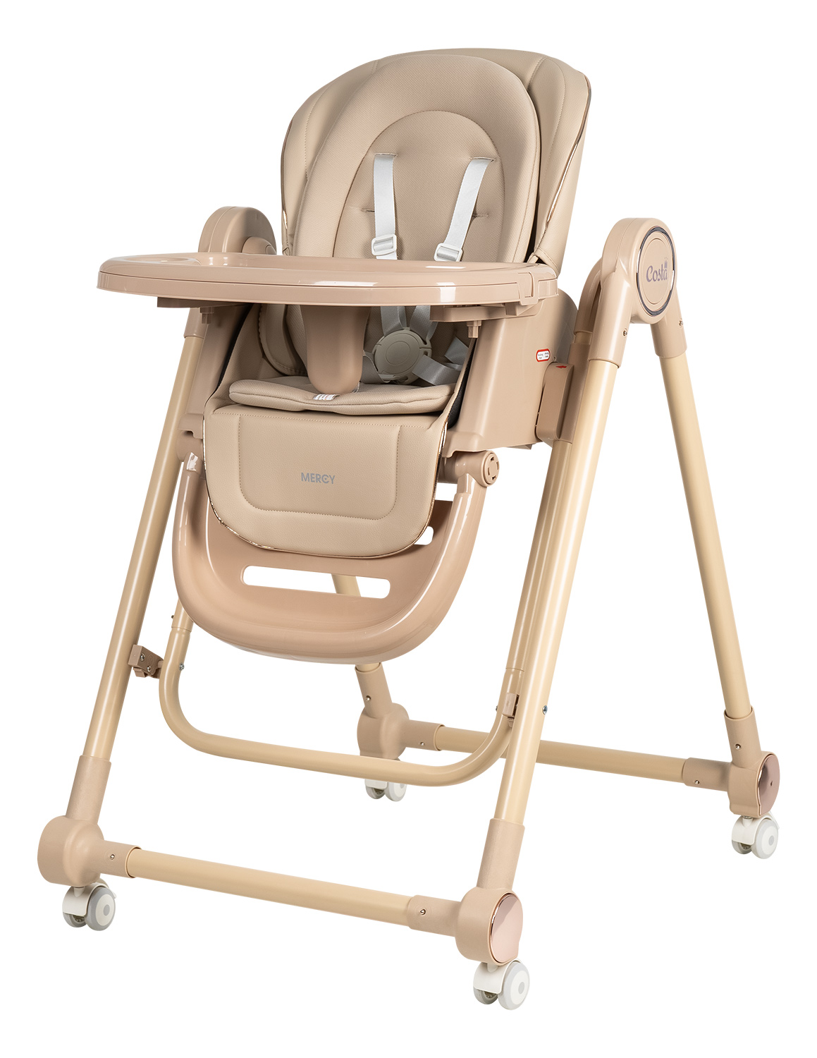 Стульчик для кормления Costa Mercy бежевый - фото 1