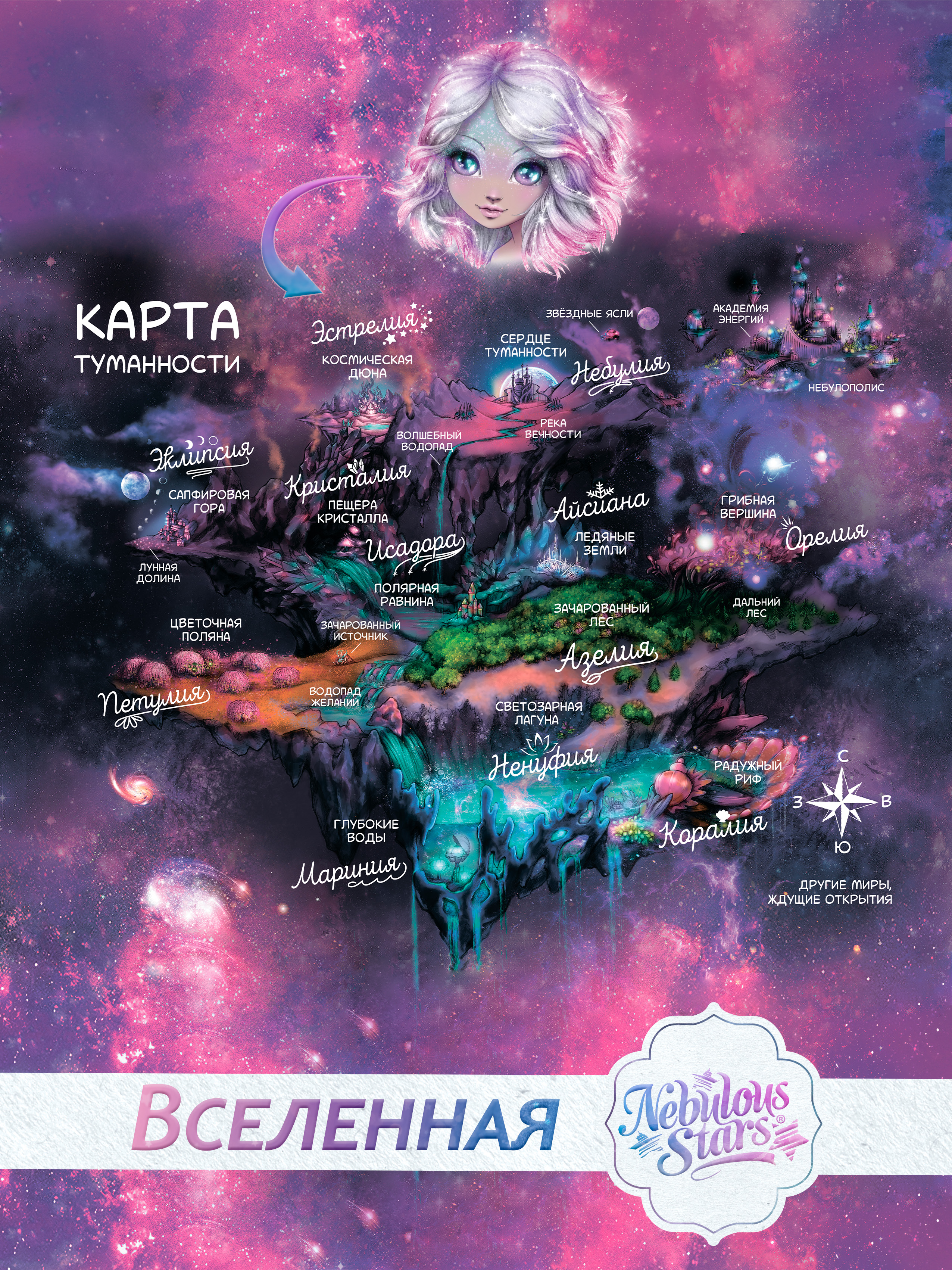 Книга для девочек Nebulous Stars Эстрелия и фабрика падающих звезд - фото 12