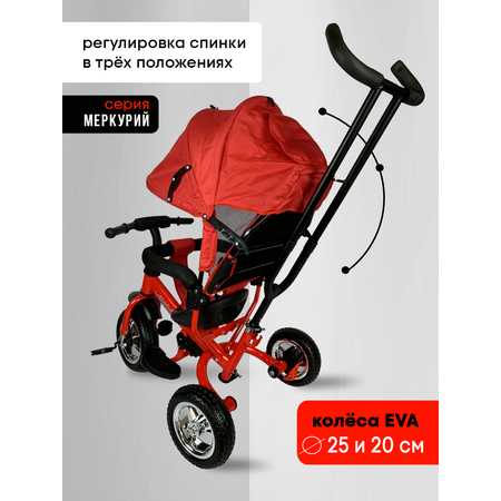 Трехколесный велосипед Velobibi 10 дюймов