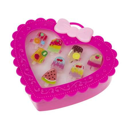 Набор бижутерии 1TOY Sweet heart Bijou 8 колец мороженки