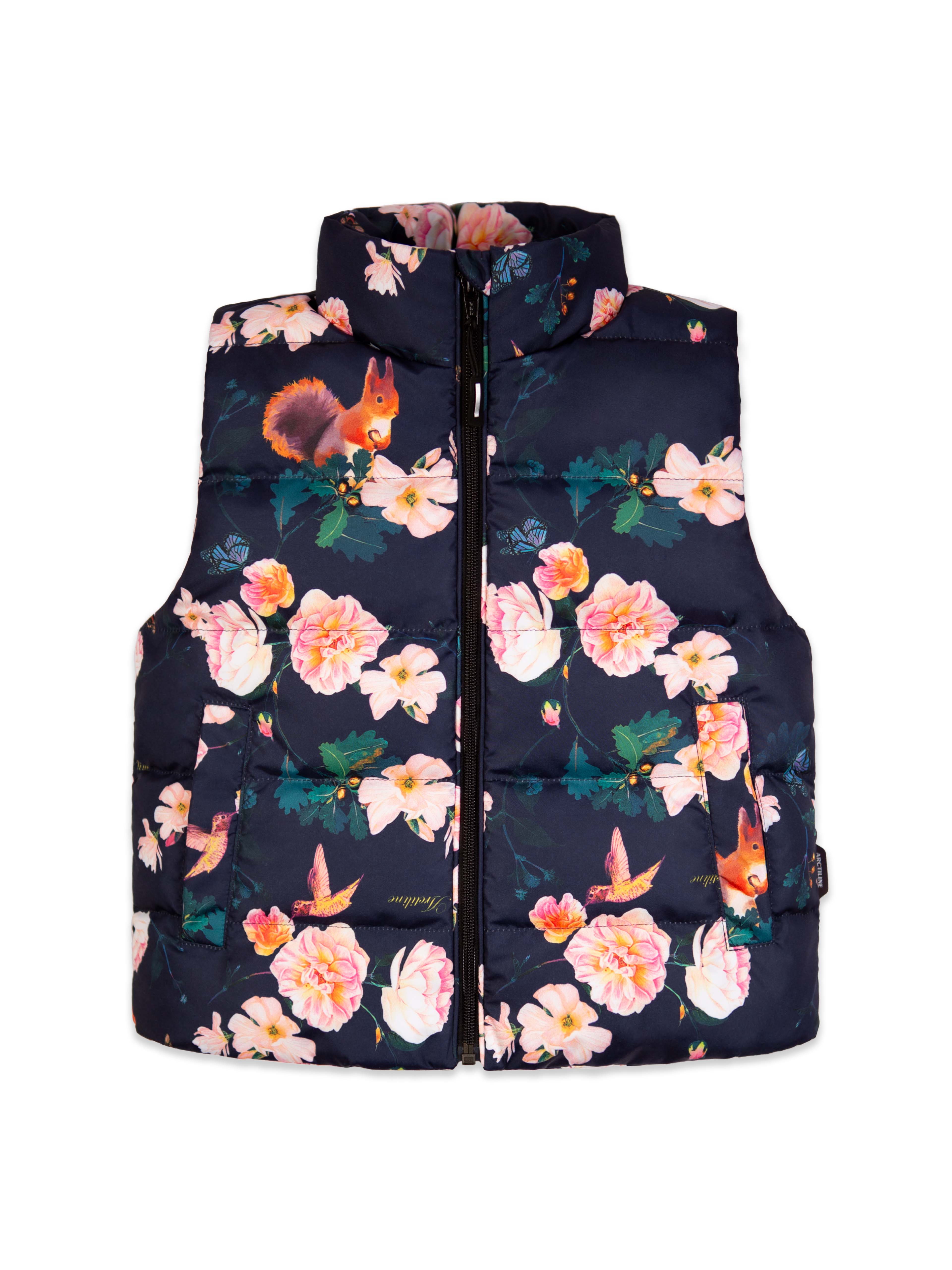 Жилет Arctiline Майри 800 D-25 Принт "Белочки" - фото 5
