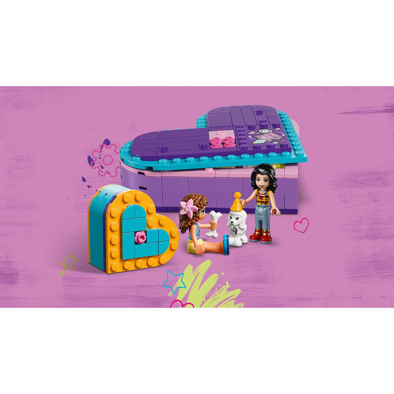 Конструктор LEGO Friends Большая шкатулка дружбы блочный - фото 9