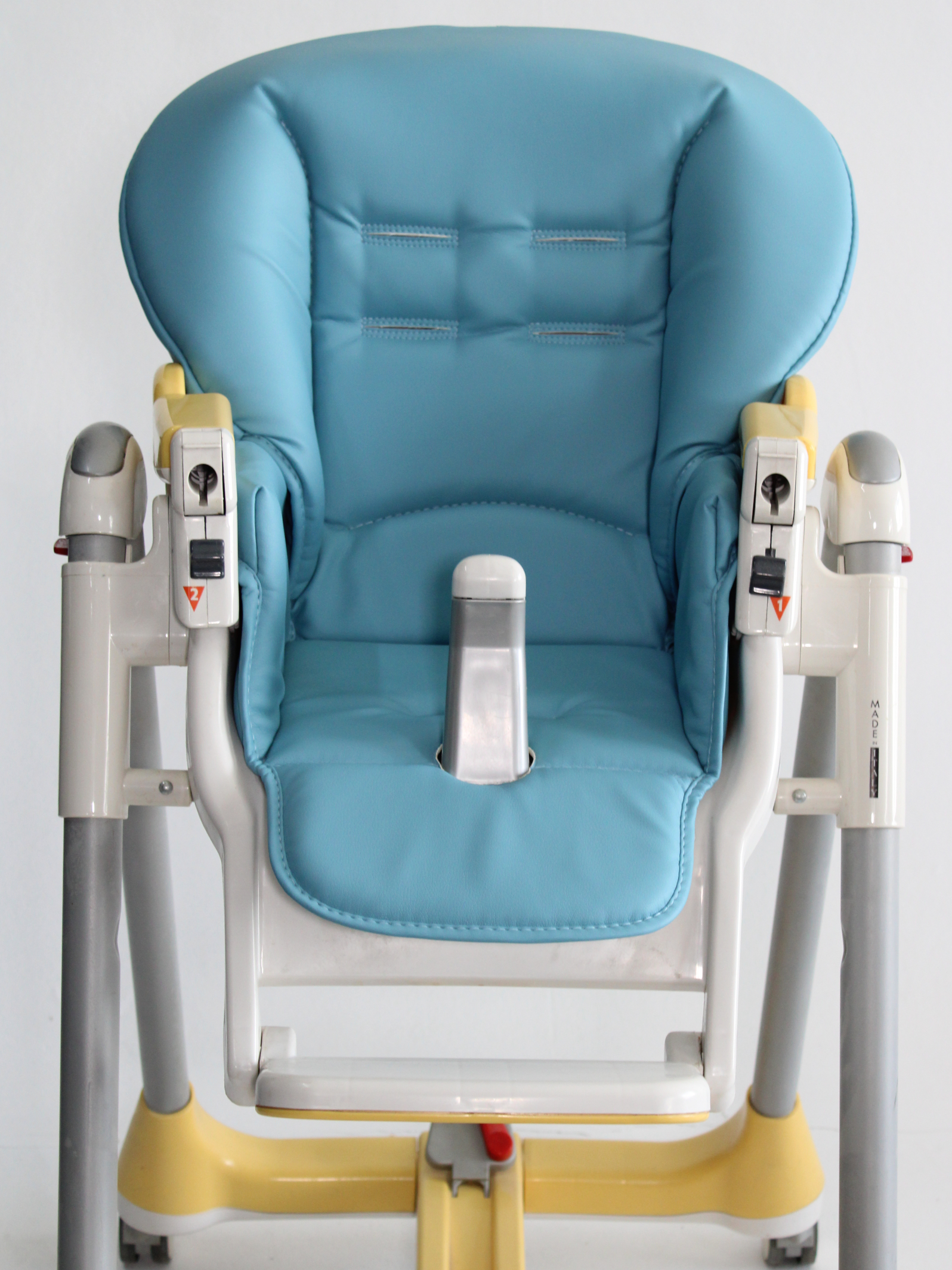 Чехол из экокожи Чехольчик ОК на стульчик для кормления Peg perego Prima Pappa Diner голубой - фото 1