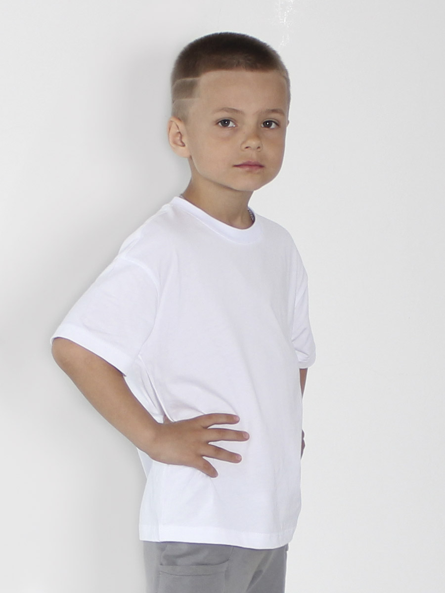 Футболка STELLA MODA 11601_белый - фото 12
