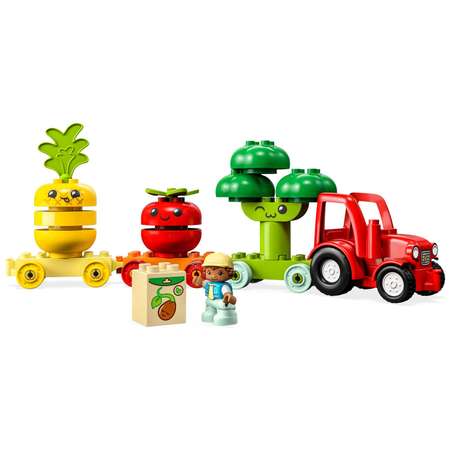 Конструктор LEGO DUPLO Fruit and Vegetable Tractor блочный