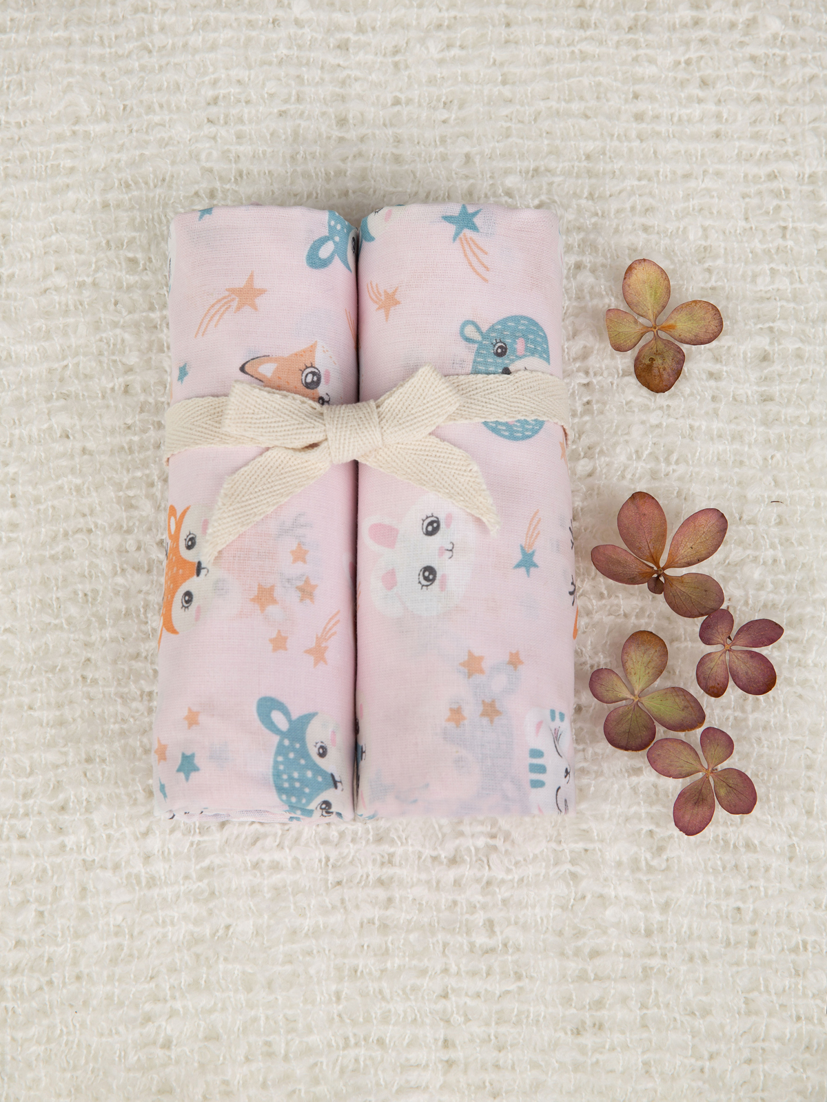 Пелёнка Чудо-Чадо Вариации ситец 95х120 см 2 шт. - фото 14