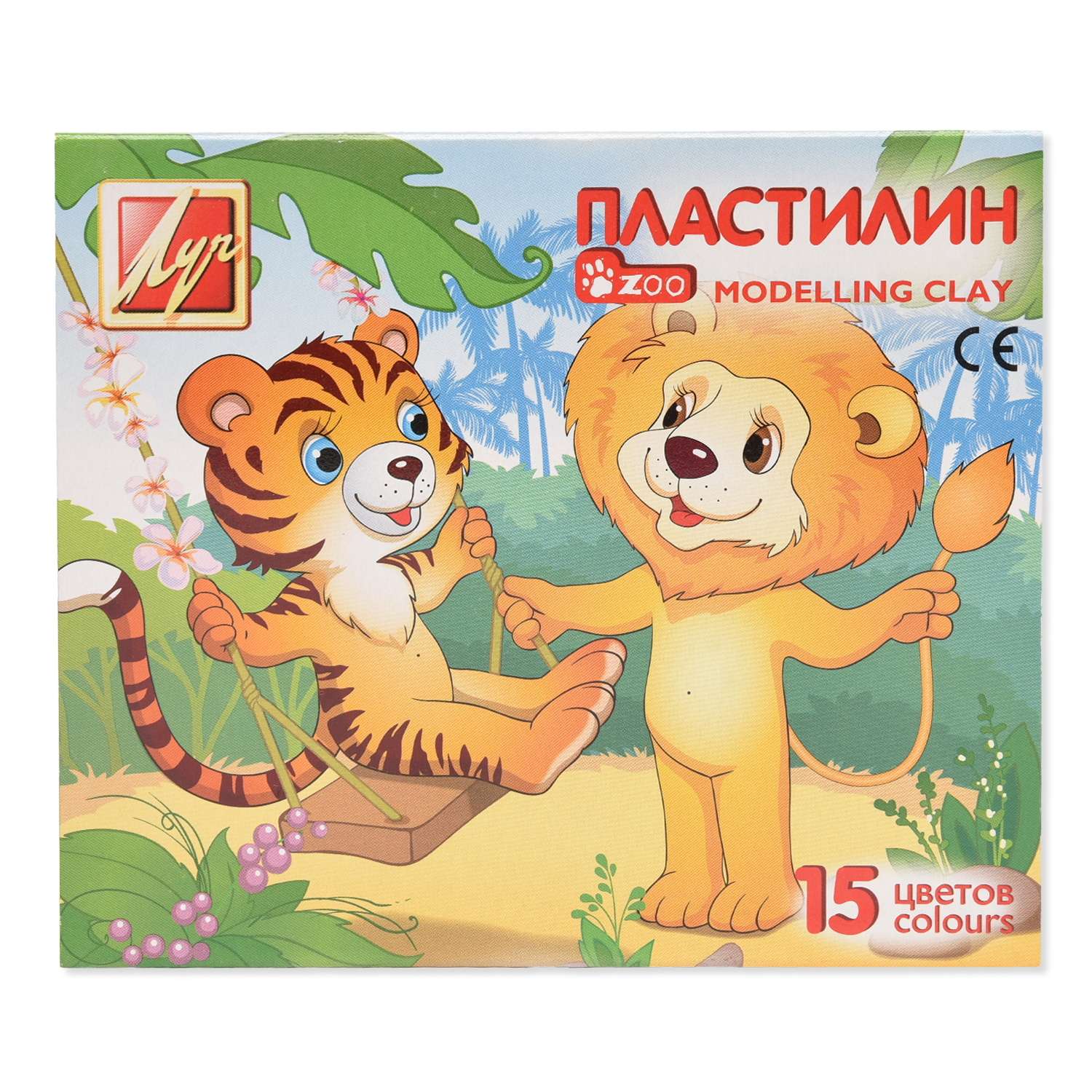 Пластилин Луч 15 цв. - фото 2