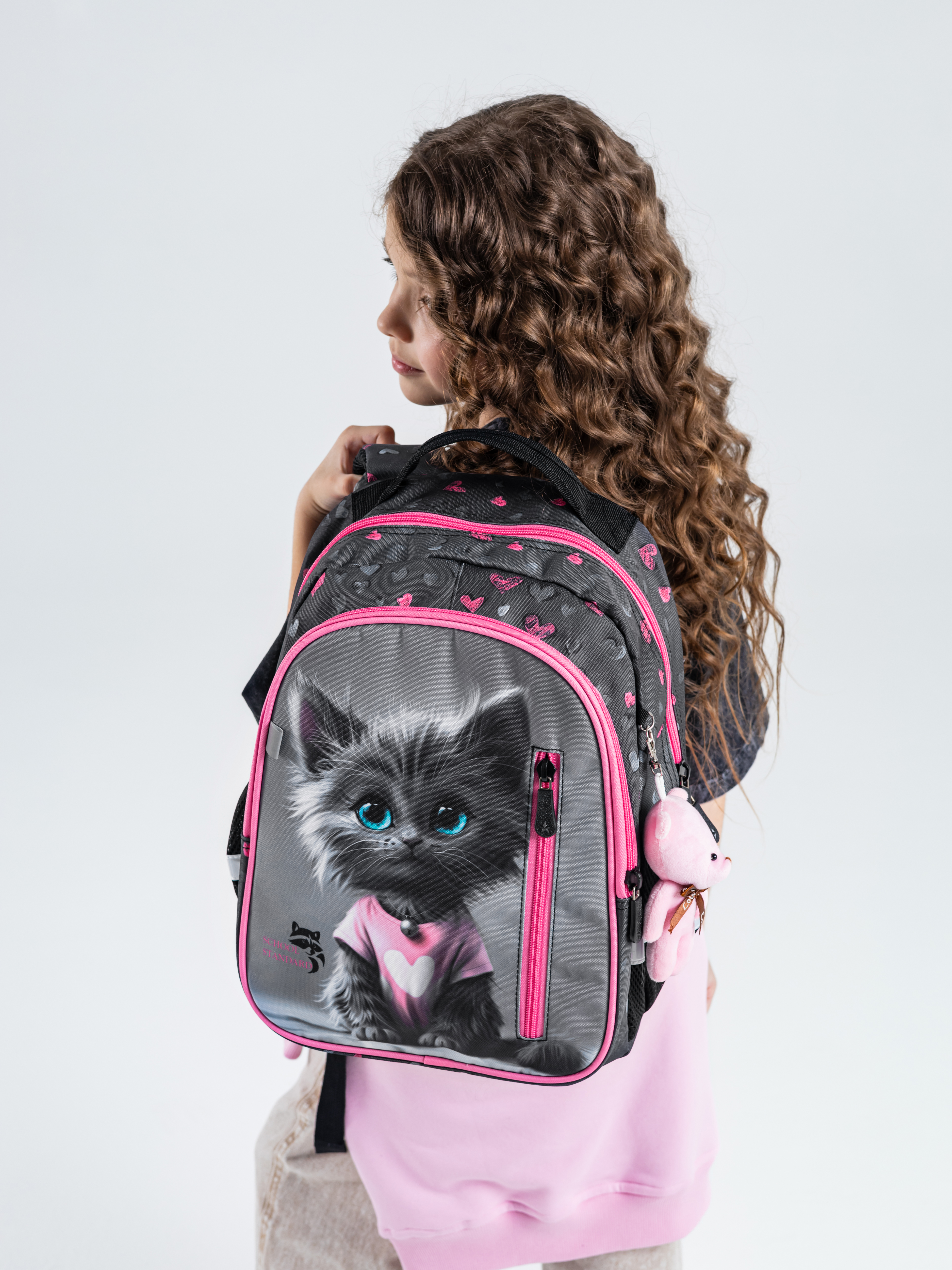 Рюкзак School Standard первокласснику набор 4 в 1 - фото 4