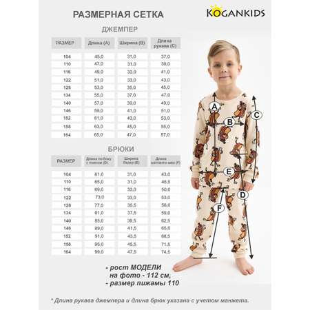 Пижама KOGANKIDS