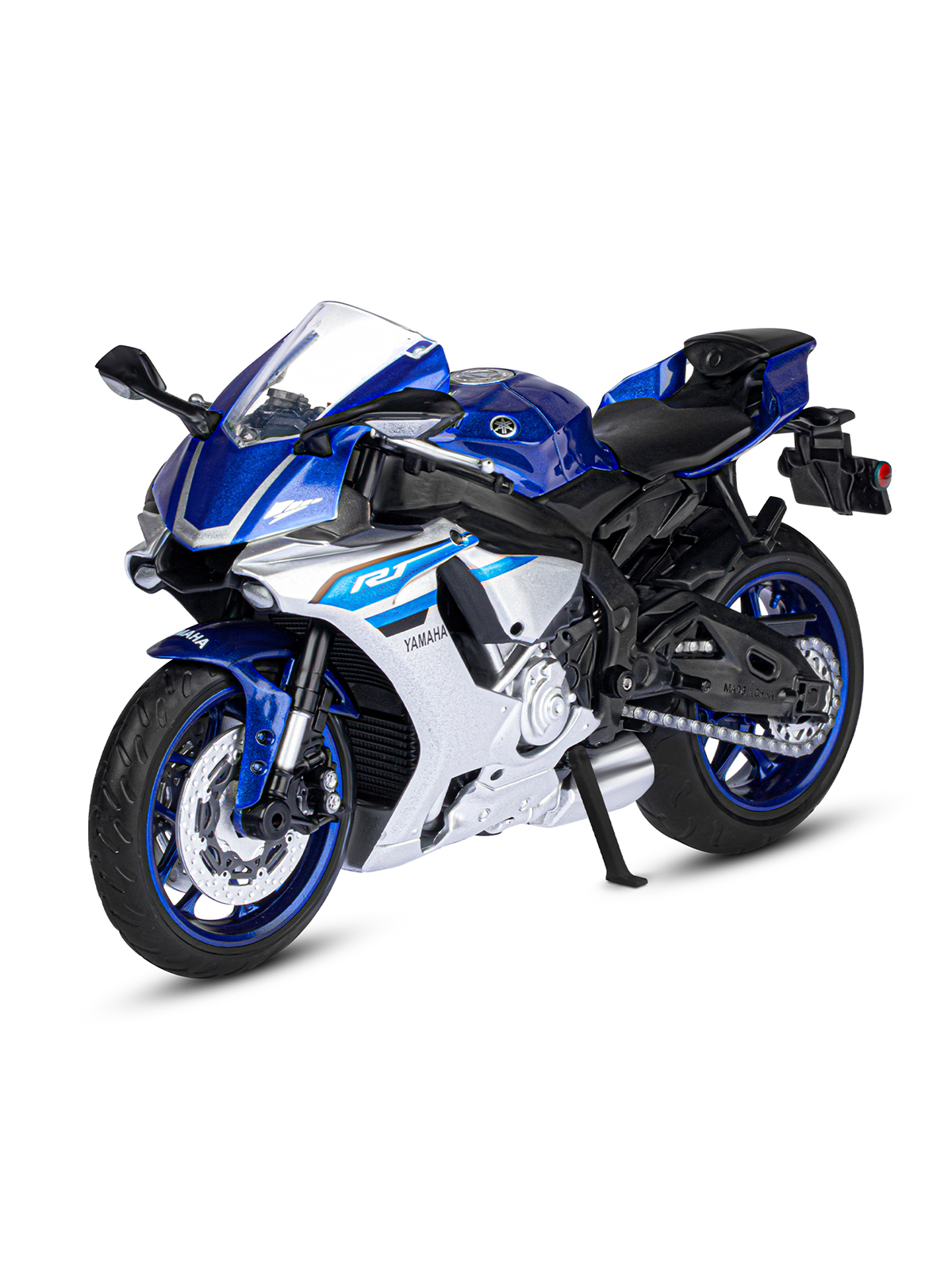 Мотоцикл АВТОпанорама Yamaha YZF R1 1:12 JB1251571 - фото 5