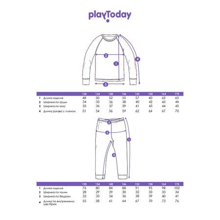 Комплект термобелья PlayToday