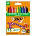 Восковые мелки BIC Kids 12 шт.