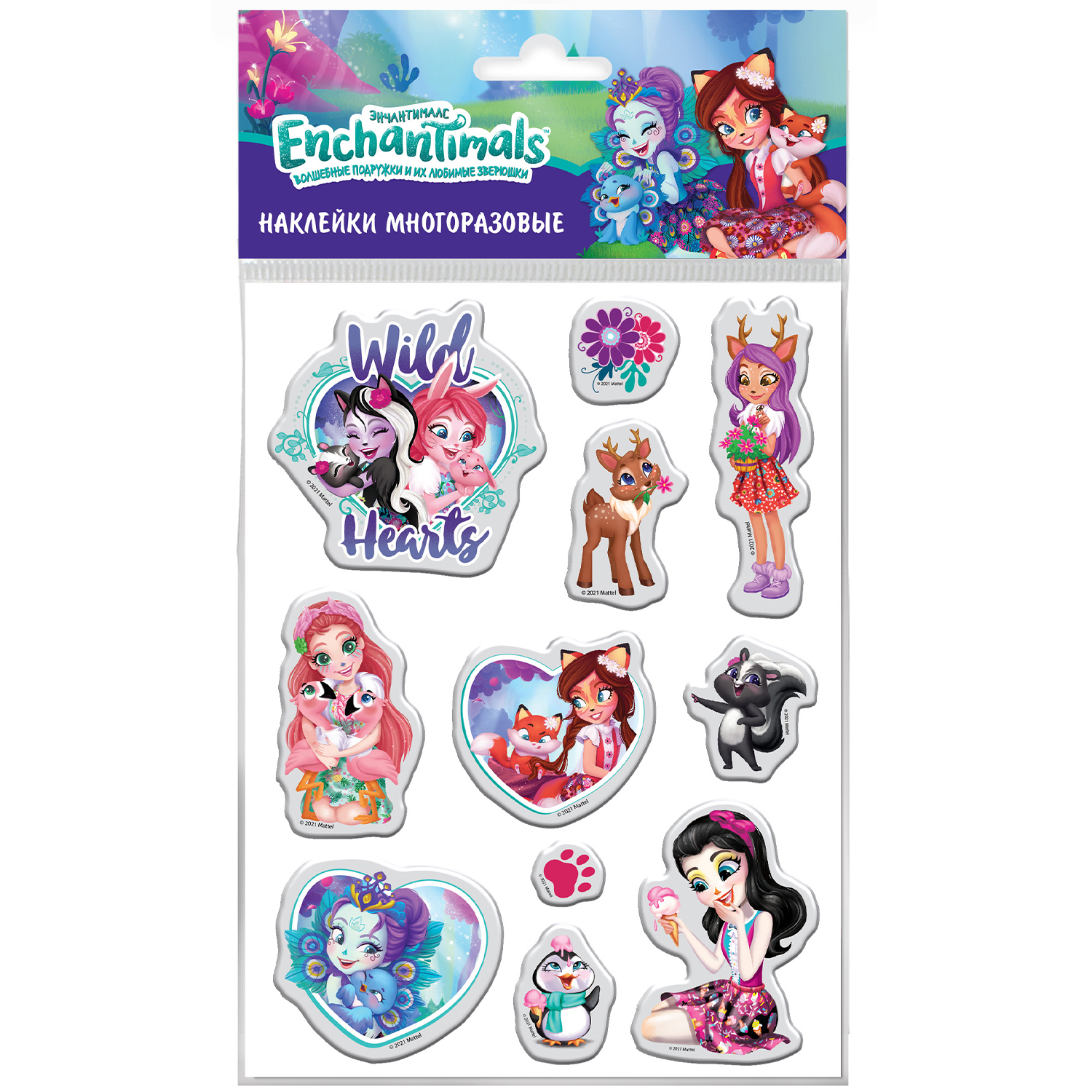 Наклейки ND PLAY Энчантималс - фото 1