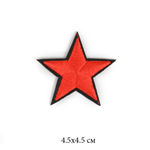 Термоаппликации TBY Звезда 4,5х4,5см 10шт