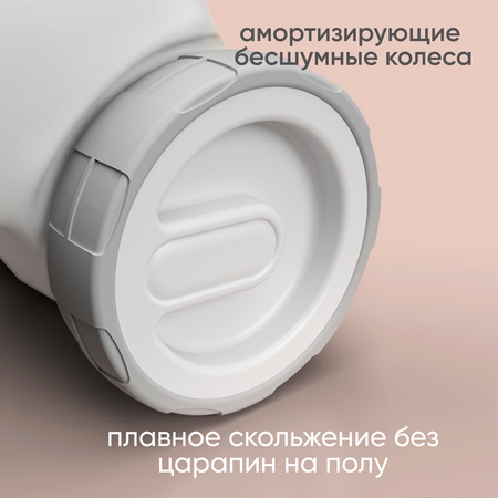 Качалка лошадка-беговел трансформер Solmax для детей балансборд, овечка, белая