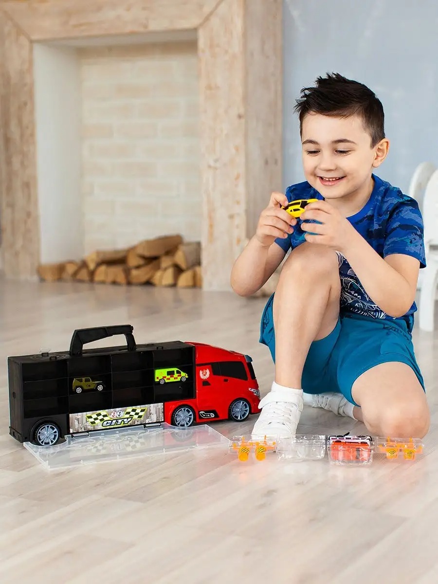 Автовоз Givito Мой город с тоннелем G205-018 - фото 2