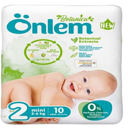 Подгузники Onlem 2 10 шт.