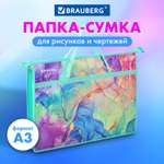 Папка с ручками Brauberg