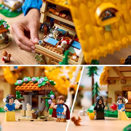 Конструктор LEGO Disney Princess Домик Белоснежки и семи гномов блочный