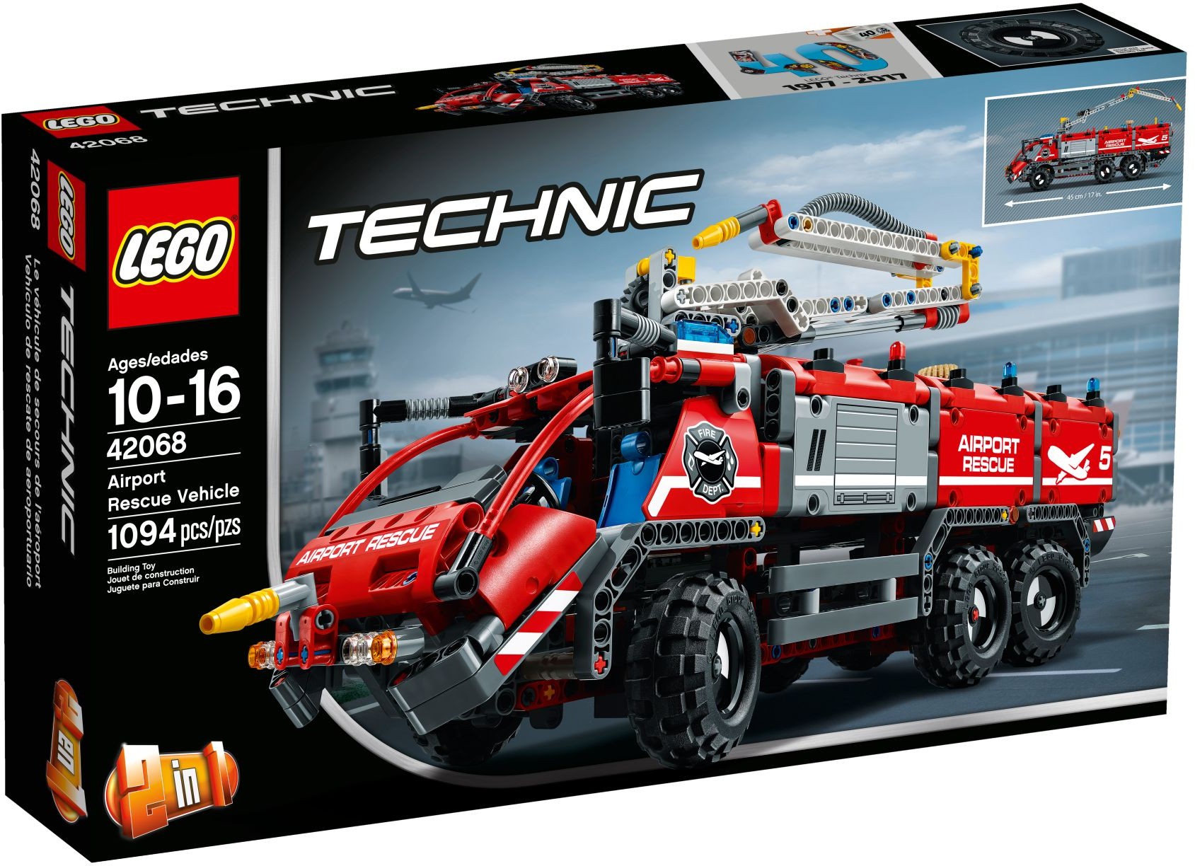 Конструктор LEGO Technic 42068 1094 дет. - фото 1