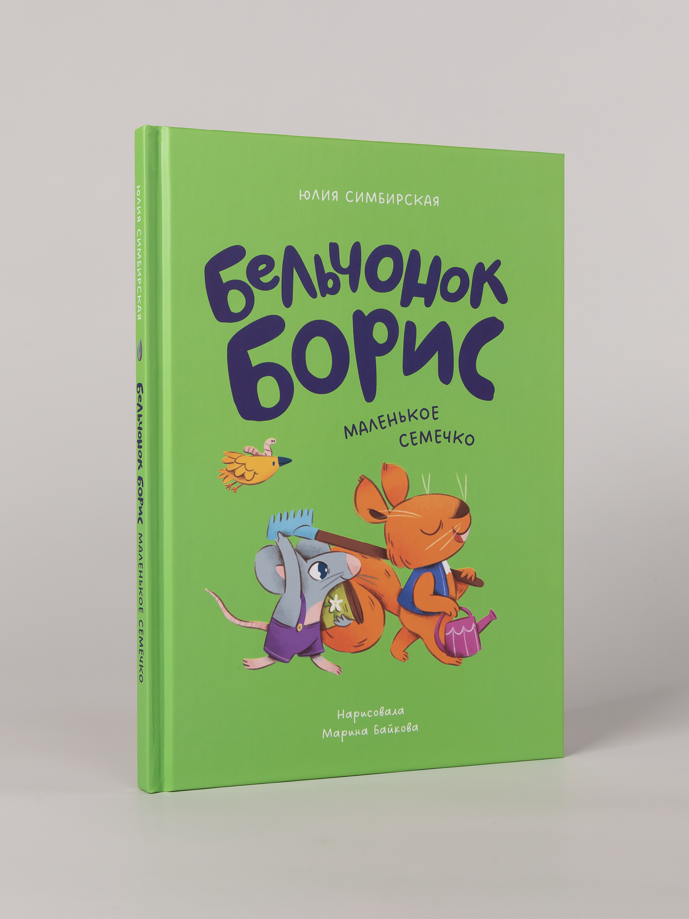 Книга Альпина. Дети Бельчонок Борис. Маленькое семечко - фото 4