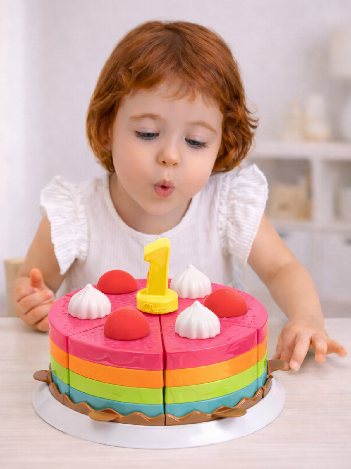 Конструктор Chicco Торт "Радуга" 42 дет. - фото 3