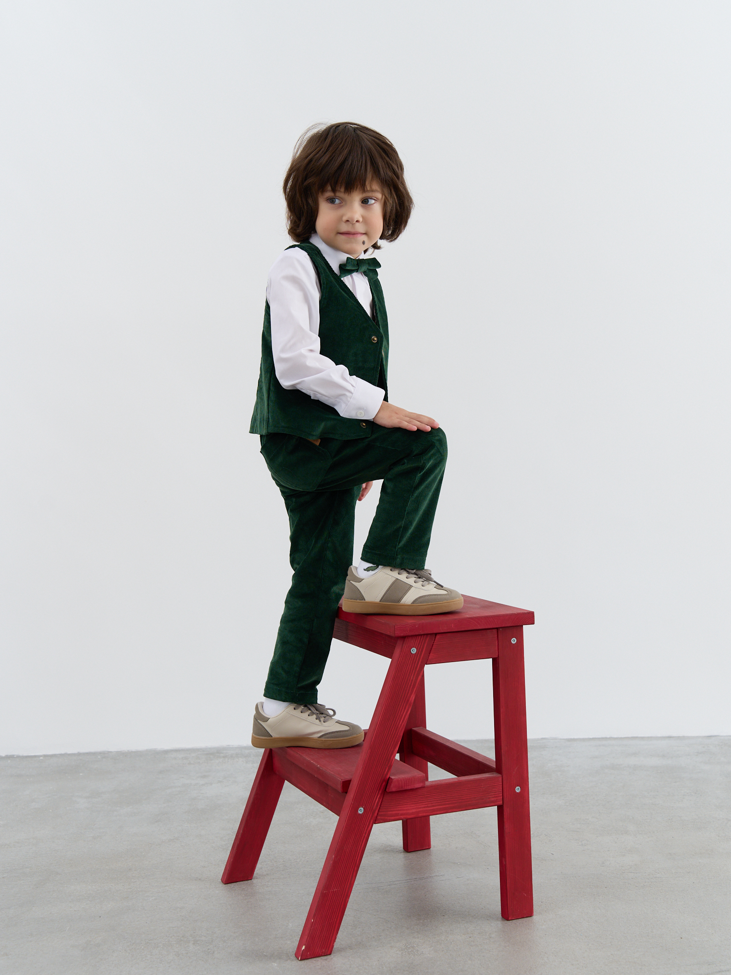 Брюки BUNGLY 1R8966/Пихта - фото 4