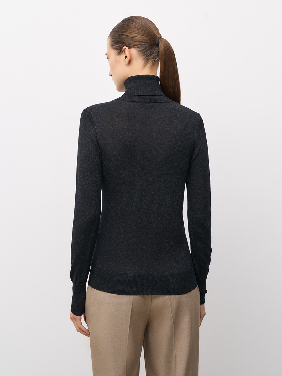 Водолазка Baon B2223505/BLACK - фото 2