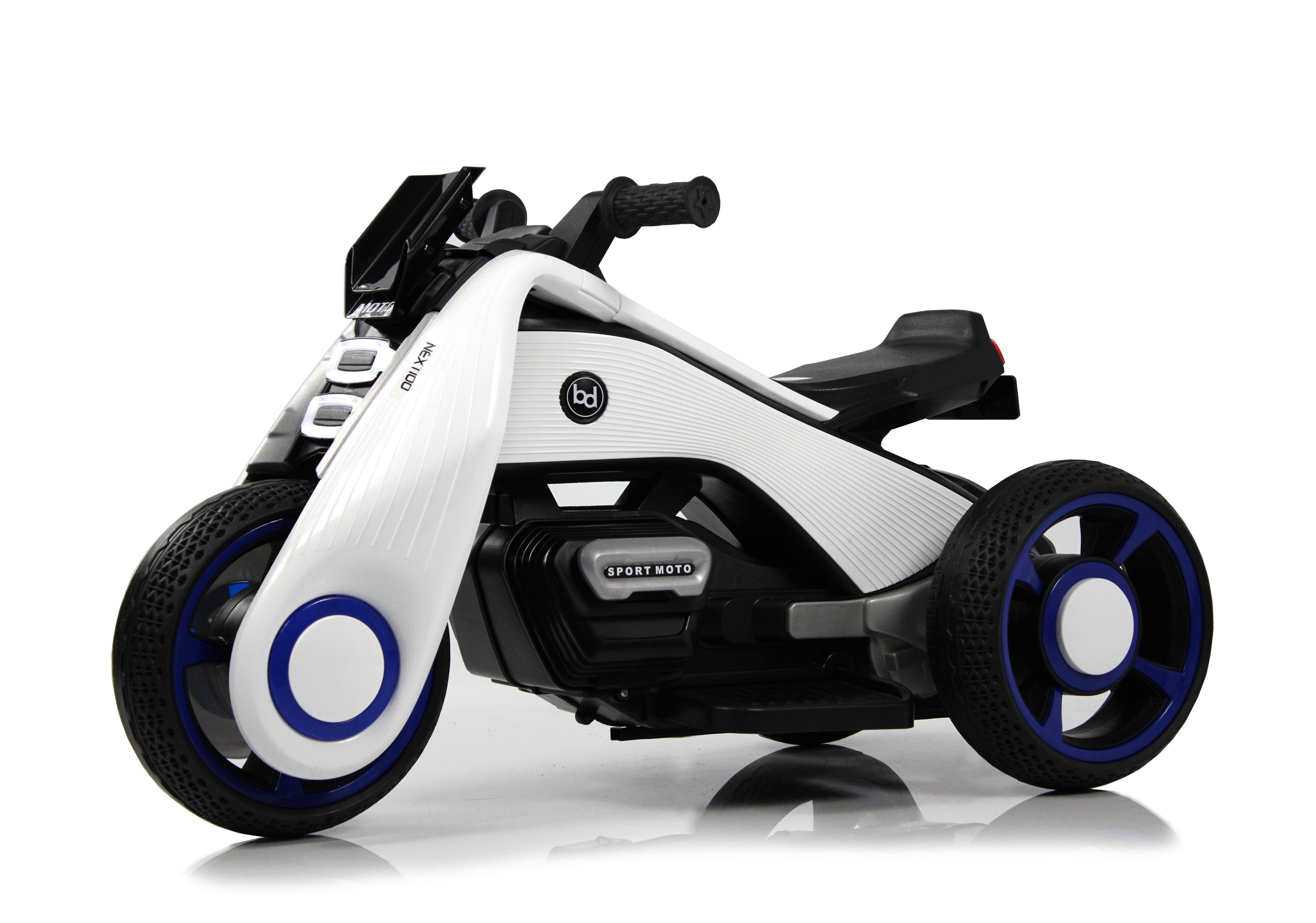 Электромобиль RIVERTOYS K333PX-WHITE - фото 4