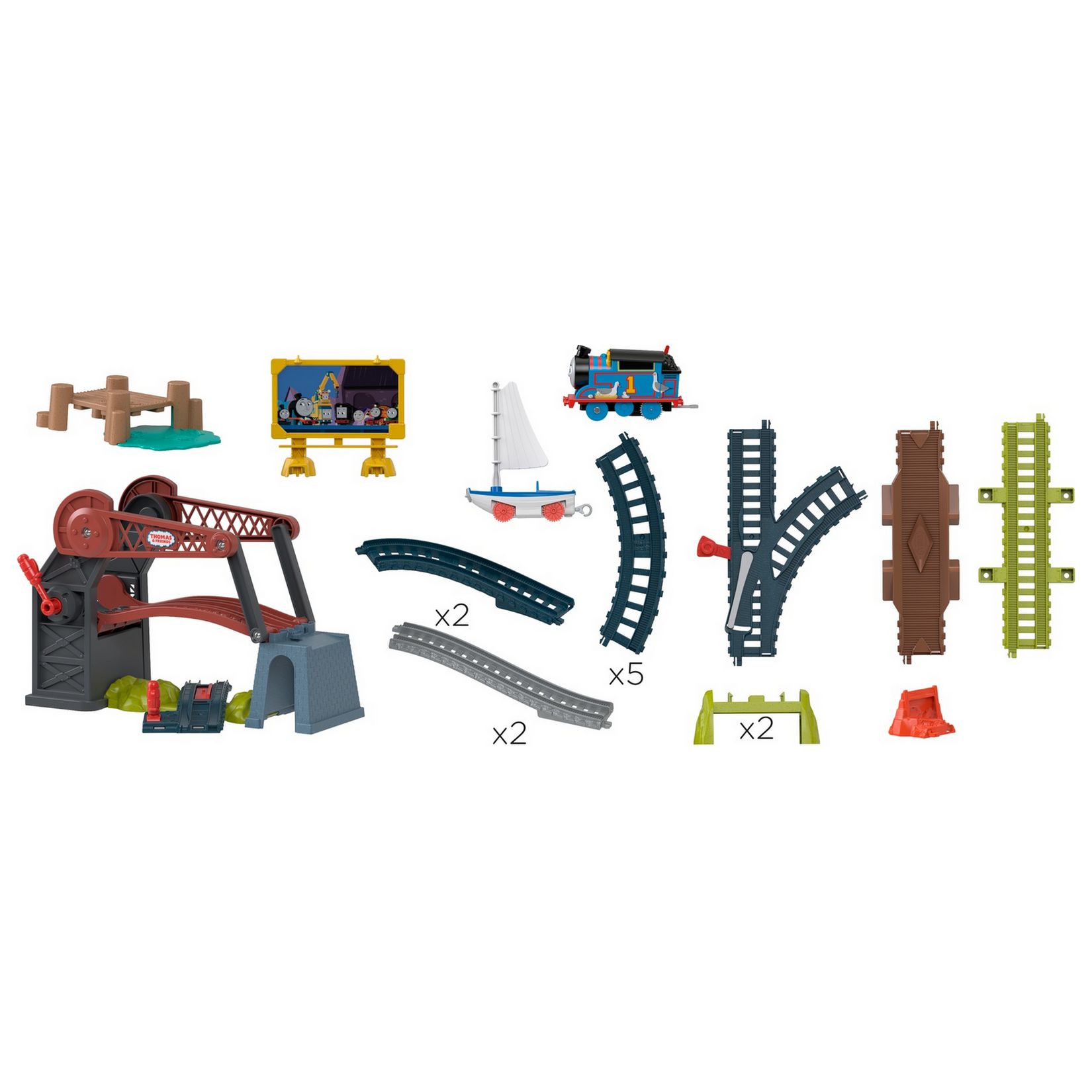 Набор железнодорожный Thomas and Friends HGX65 - фото 7
