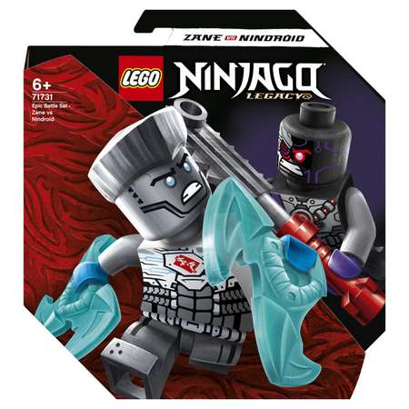 Конструктор LEGO NINJAGO Зейн против Ниндроида блочный