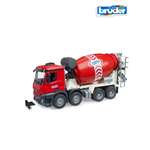 Бетономешалка Bruder Mercedes (красный)