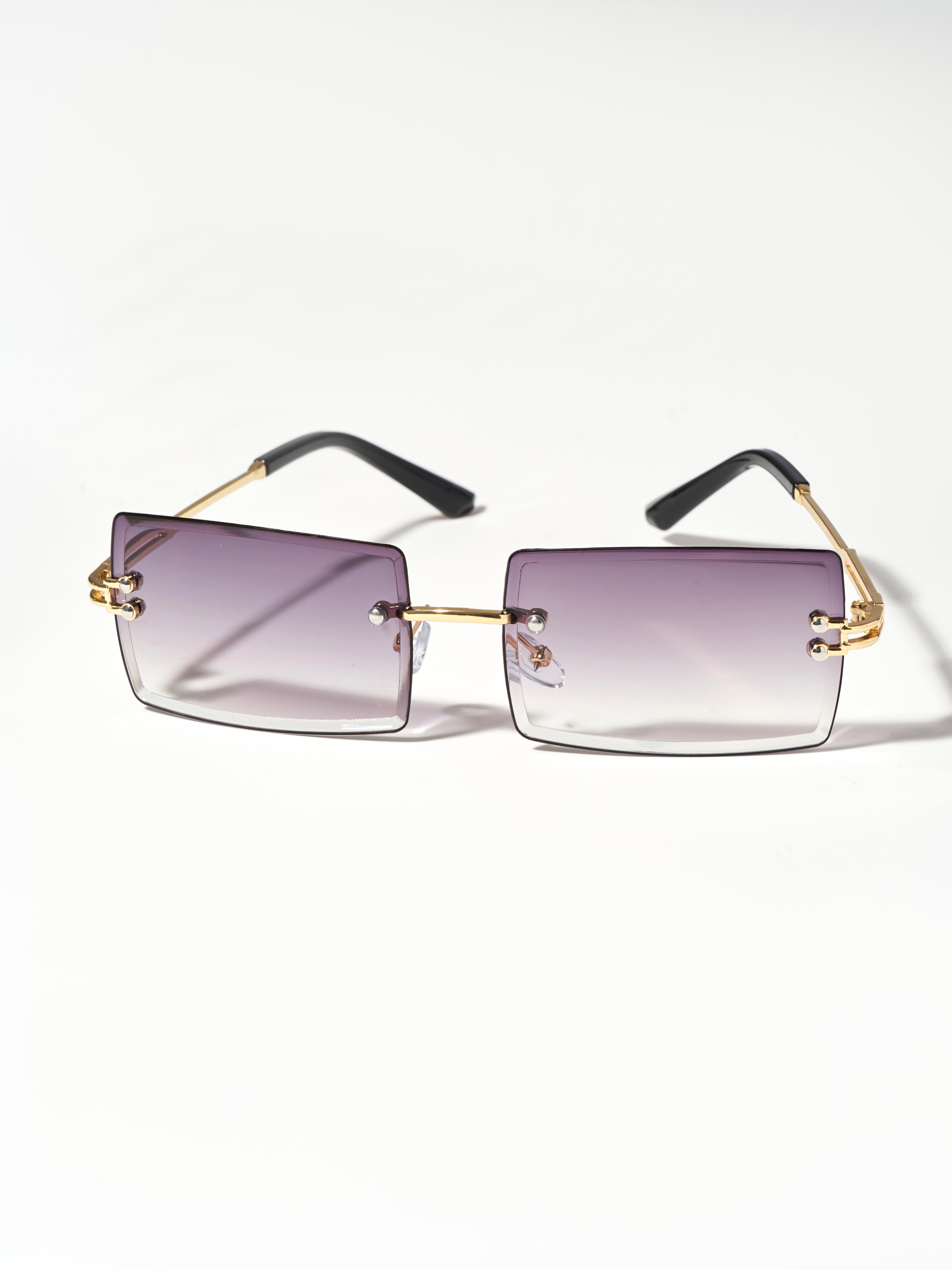 Солнцезащитные очки прямоугольные SUNNY GLASS O00035-1 - фото 1