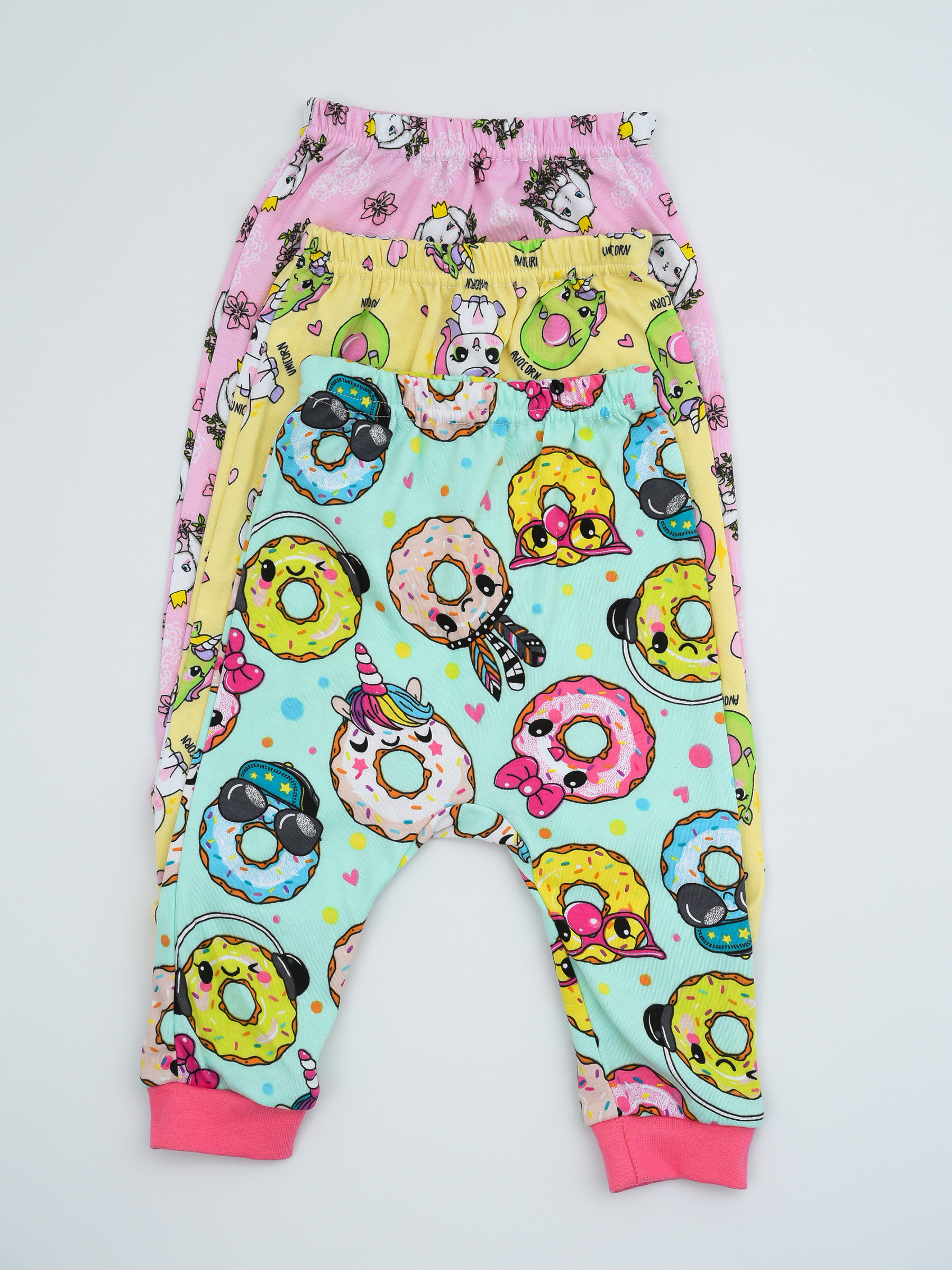 Брюки 3 шт IVANOVO KIDS ПМ-008-1девочка - фото 7