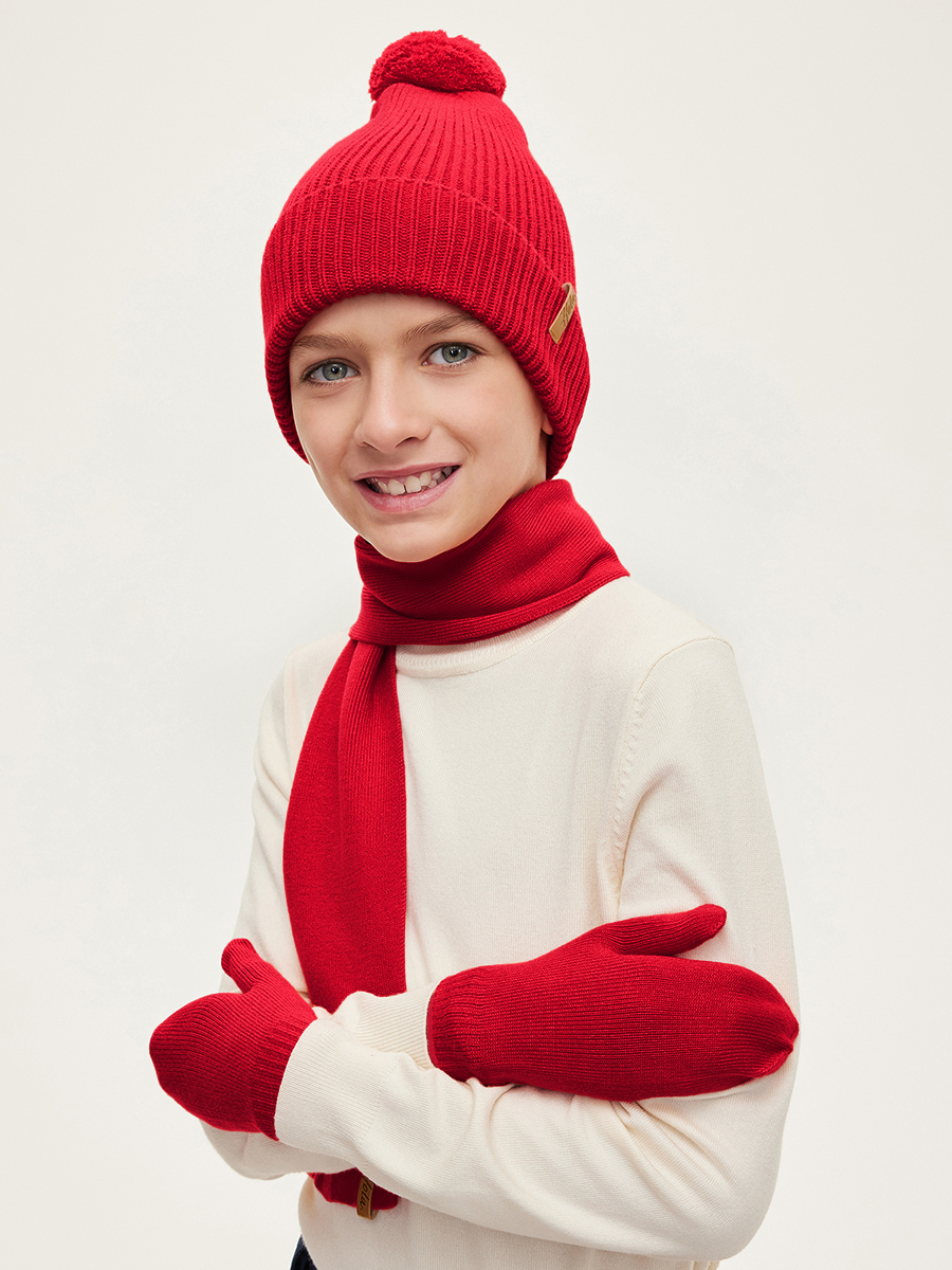 Шапка со снудом и перчатками HOLA 76106980007_0078015 - фото 1