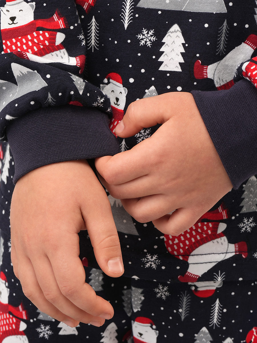 Пижама HappyFox HF00102индиго - фото 6